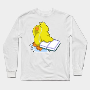 Duck with Book Long Sleeve T-Shirt